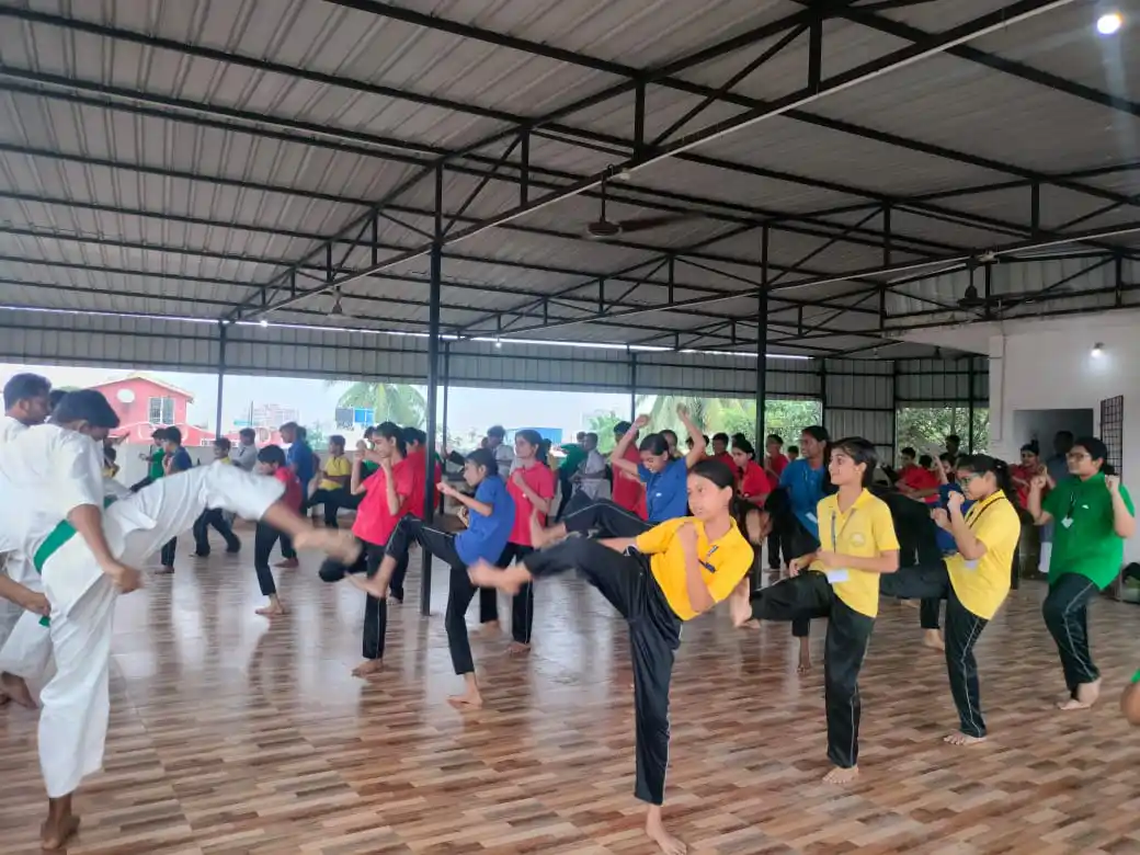 Karate class activity on 2025
